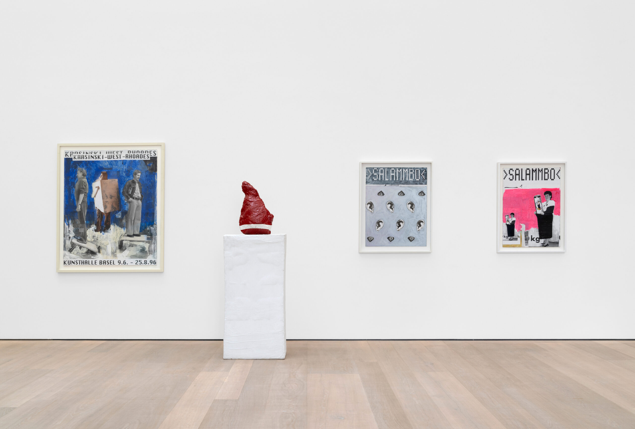 Installation view Galerie Grässlin © Archiv Franz West © Estate Franz West Installation view Galerie Grässlin © Archiv Franz West © Estate Franz West